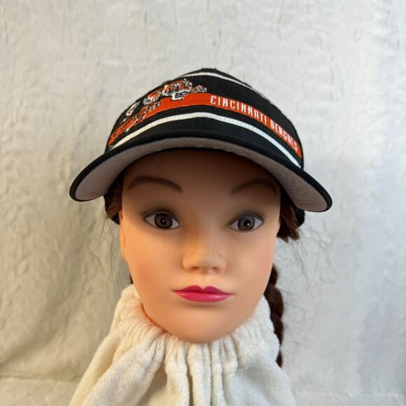 Cincinnati Bengals New Era Adjustable Mesh Snapback Hat 9seventy Throwback HTF - Picture 2 of 9